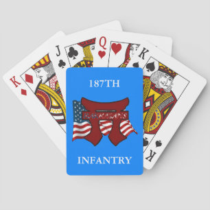 187TH INFANTRY RAKKASANS PLAYING CARDS