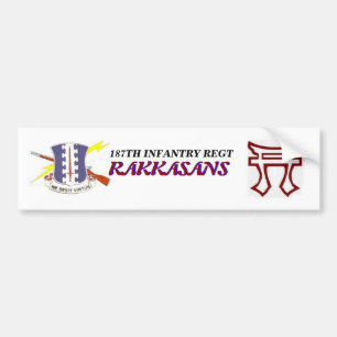 187TH INFANTRY RAKKASANS TORRI Bumper Sticker