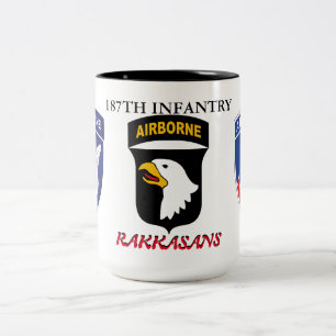 187TH INFANTRY RAKKASANS  Two-Tone COFFEE MUG