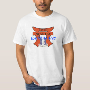 187th Infantry T-Shirt with torri and dui design
