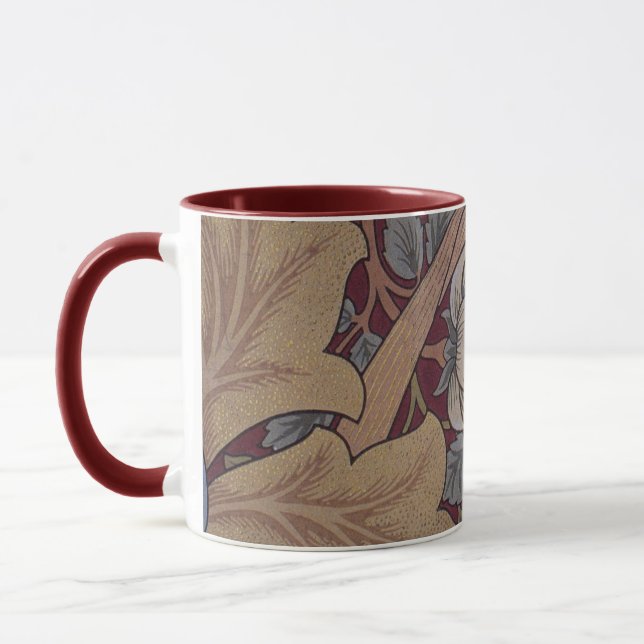 1880 William Morris St James Palace Wallpaper Mug (Left)