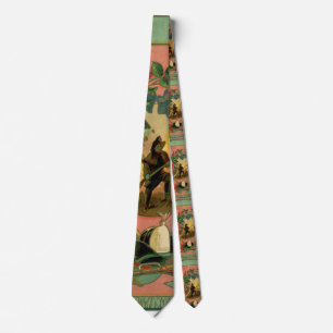 1880's Fireman Firefighter Artwork 2 Fire Tie