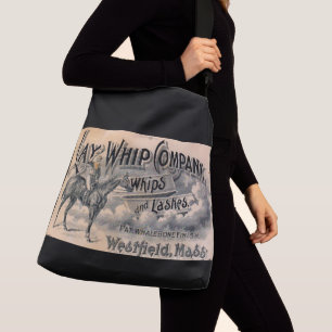 1880s Lay Whip Company billhead print Crossbody Bag