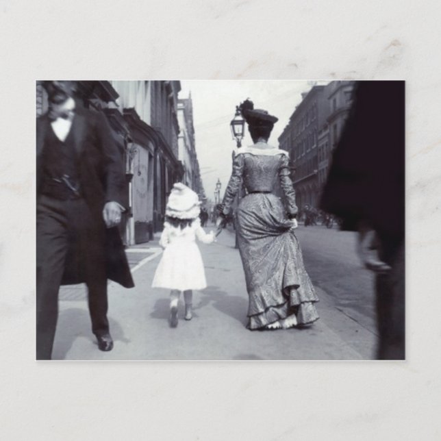 1880's Mother Child Mother's Day Card (Front)