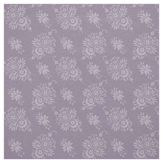 1883 Floral, Lavender Fabric (Swatch)