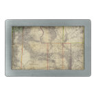 1883 Holt's New Map of Wyoming by Frank Bond