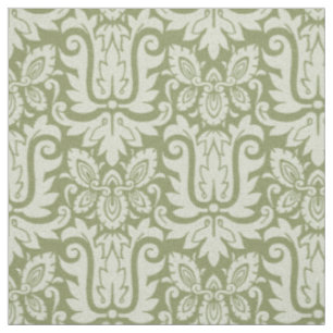 1885 Damask, Willow Green Fabric