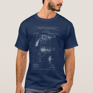 1885 US Patent 317965 - Boland Revolver T-Shirt