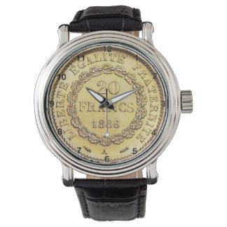 1886 French Gold 20 Franc eWatch Watch