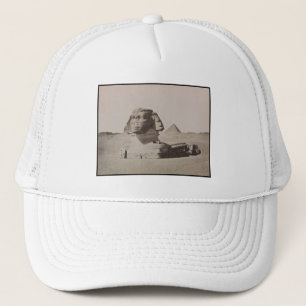 1887 Great Sphinx of Giza Necropolis in Egypt Trucker Hat