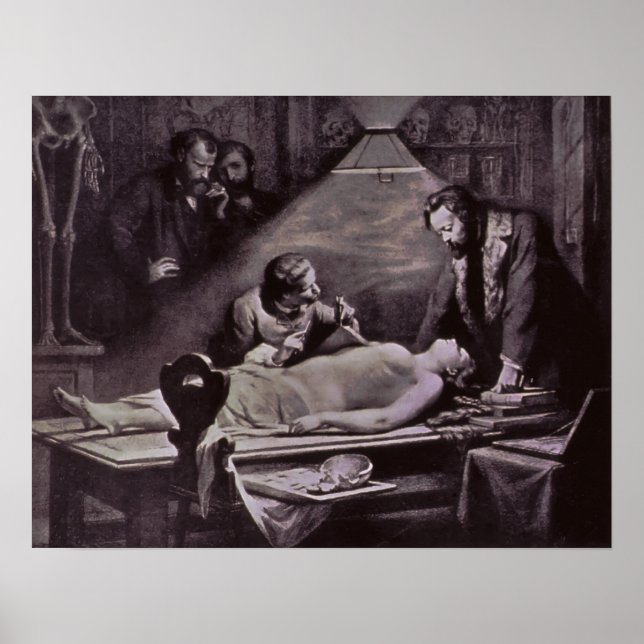 1888 ANATOMY STUDY POSTER (Front)
