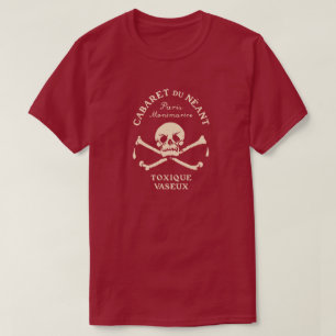 1890 Cabaret du Neant (Tavern of the Dead) Paris T-Shirt