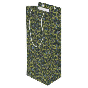 1890 Vintage William Morris Seaweed Wine Gift Bag