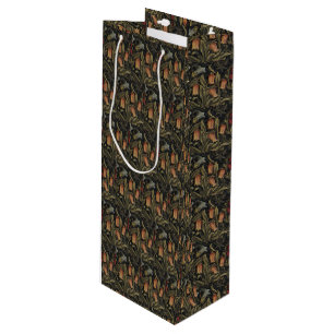 1890 Vintage William Morris The Seasons Wine Gift Bag