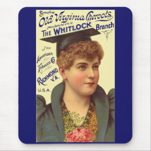 1890s Old Virginia Cheroots ad Mouse Mat