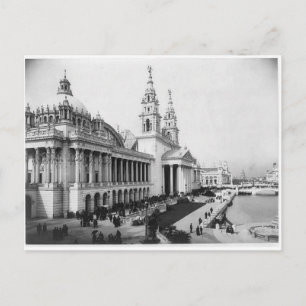 1893 Columbia Exposition, Palace of Mechanic Arts Postcard