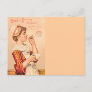 1893 Linden Bloom Perfume Postcard