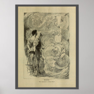 1893 Vintage Bicycle Magazine Ad Art Poster