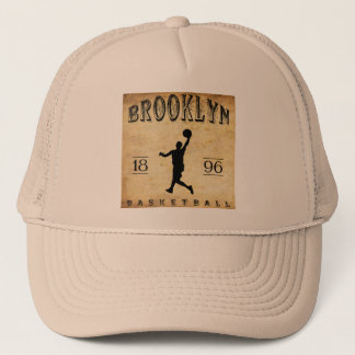 1896 Brooklyn New York Basketball Trucker Hat