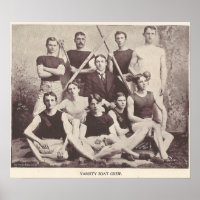 1896 Varsity College Boat Crew