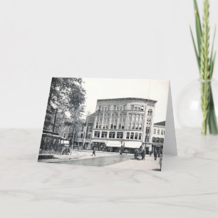 1897 Bennett Block Wilkes Barre Pa. Greeting Card