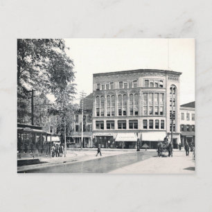 1897 Bennett Block Wilkes Barre Pa Postcard