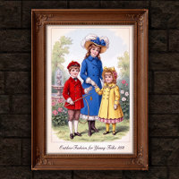 1898 Vintage Outdoor Fashion Wall Poster