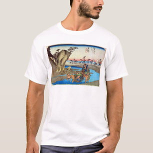 18. 興津宿, 広重 Okitsu-juku, Hiroshige, Ukiyo-e T-Shirt