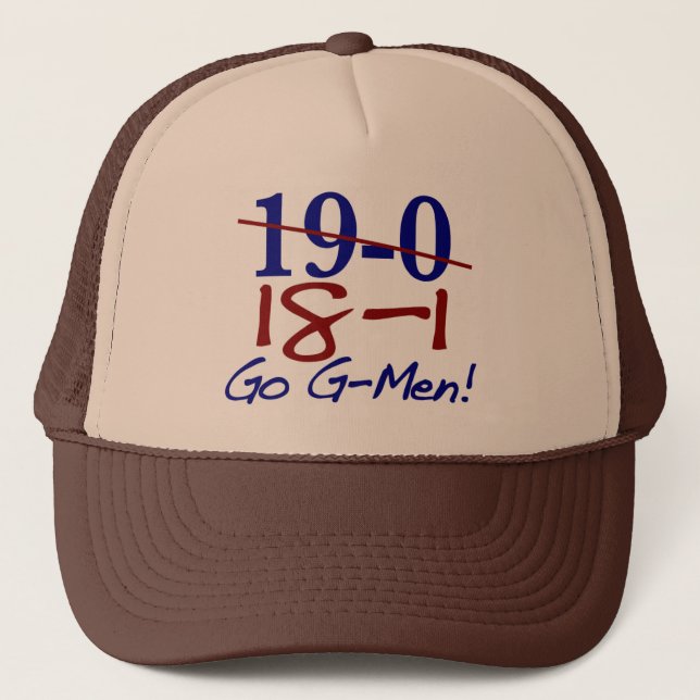 18-1 Go G-Men Trucker Hat (Front)