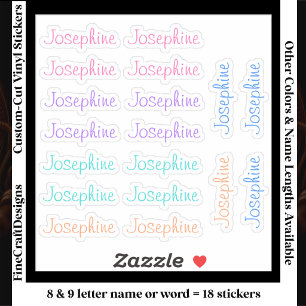 18 Custom Modern 8/9 Letters Name Word Trendy