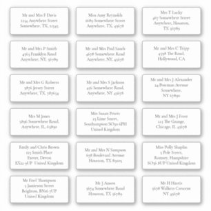 18 Individual Recipient Name Address Mail Serif