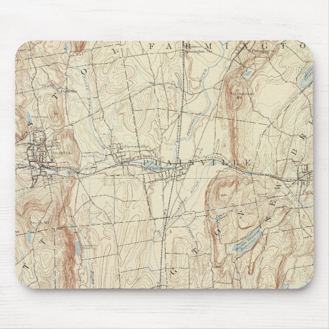 18 Meriden sheet Mouse Mat (Front)