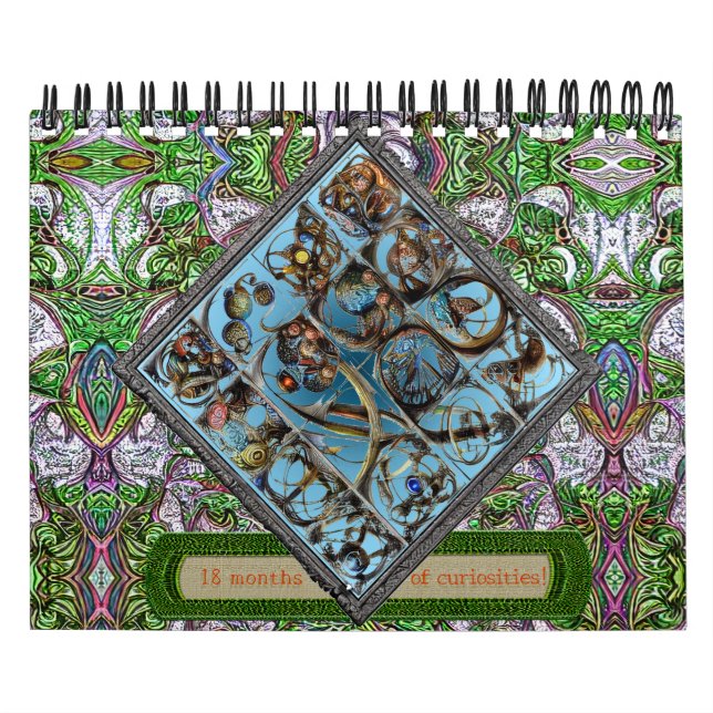 18-month Strange Designs Montage Calendar (Cover)