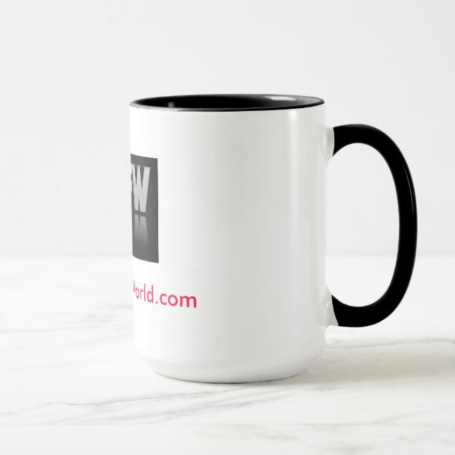 18 oz Mug - ChildFreeWorld.com (Right)
