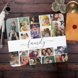 18 Photo Collage Cute Family Love Memory Mouse Mat