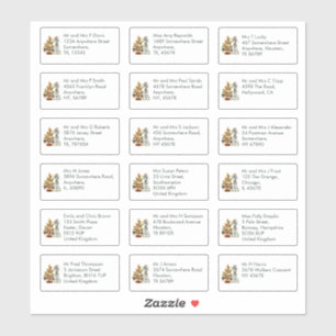 18 Recipient Name Address Mice Christmas 