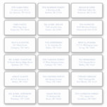 18 Something Blue Wedding Recipient Name Address<br><div class="desc">18 Something Blue Wedding Recipient Name Address Shipping Labels</div>