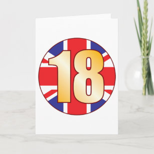 Number 18 Cards | Zazzle UK