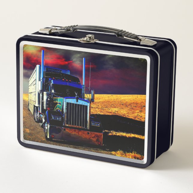 18 Wheeler Lunchbox (Front)
