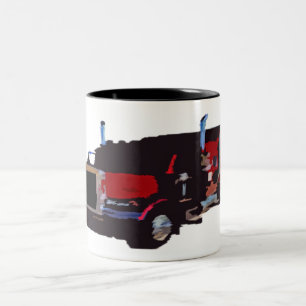 18 wheeler mug