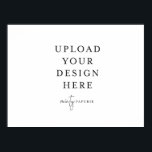 18" x 24" Poster Print - Landscape<br><div class="desc">Customise your design in Templett. After you are done editing,  download your file in a JPG format (don't forget to turn on the bleed option). Upload your design here by clicking on the blue "Personalise" button.</div>