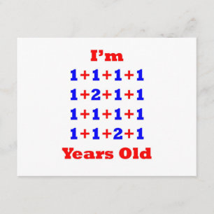 18 Years old! Card