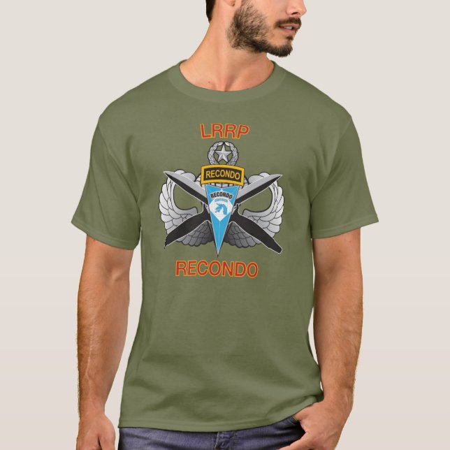 18th Airborne Corps LRRP Recondo shirt (Front)