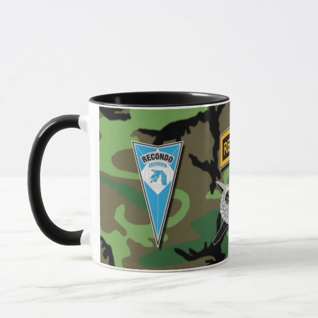 18th Airborne Corps Recondo mug (Left)