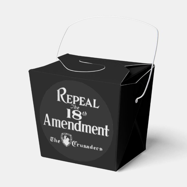 18th Amendment Favour Box (Front Side)