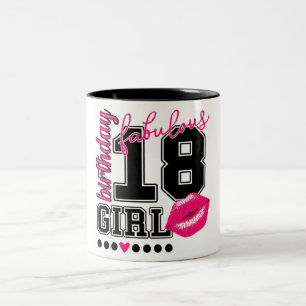 18th birthday 18th birthday girl pink cup