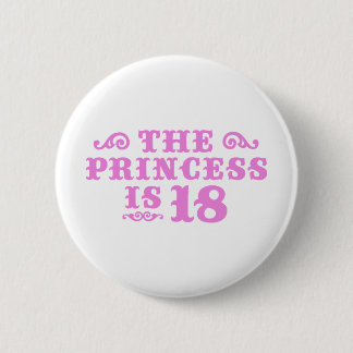 18th Birthday 6 Cm Round Badge