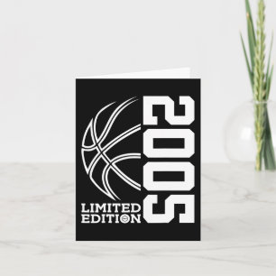 18th Birthday Basketball Limited Edition 2005  Card