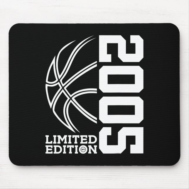 18th Birthday Basketball Limited Edition 2005  Mouse Mat (Front)