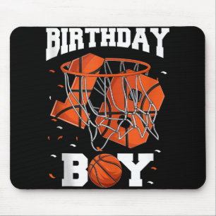 18th Birthday Basketball Shirt Men, Boys 18 Year O Mouse Mat